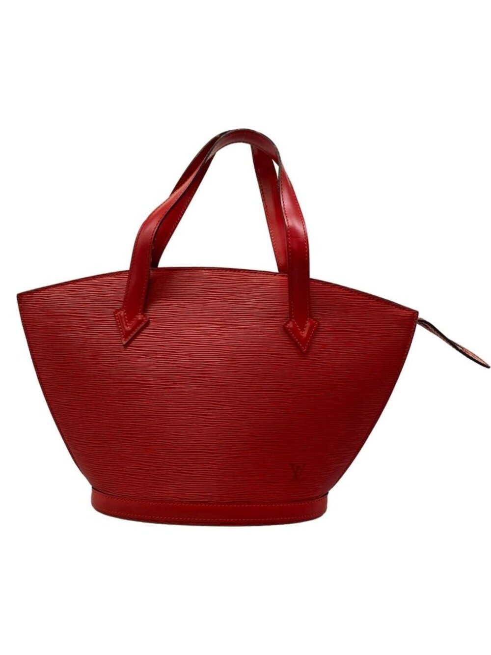Louis Vuitton Handbag Epi Saint Jacques Castilian Red Leather